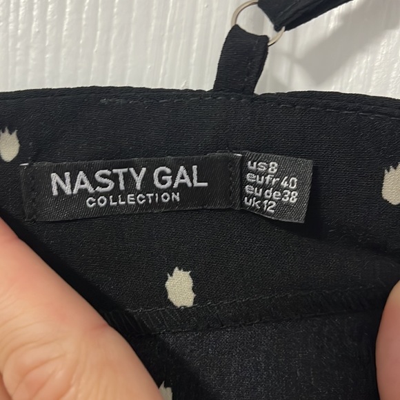 Black and white polka dot dress - Picture 2 of 3